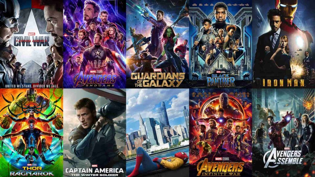 Movies of Marvel Studio