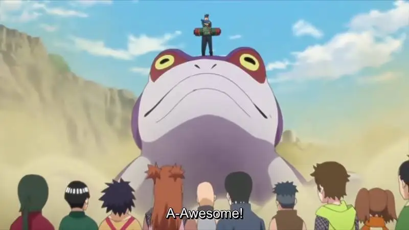 frogs in Naruto